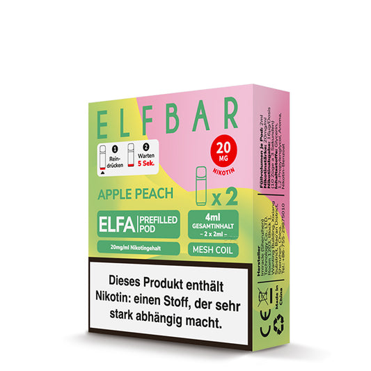 Elfbar Pod Elfa - Apple Peach