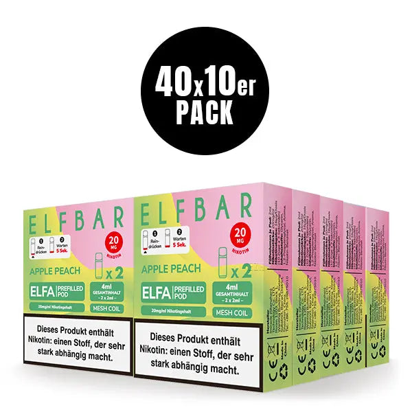 Elfbar Pod Elfa - Apple Peach Elfbar