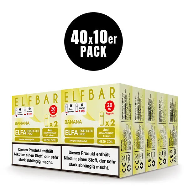 Elfbar Pod Elfa - Banana Elfbar