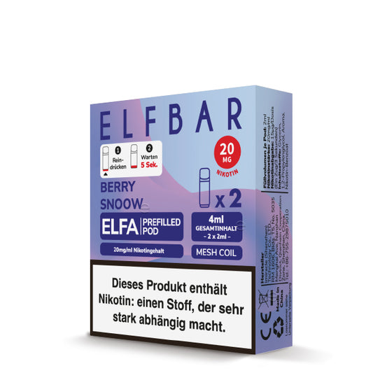 Elfbar Pods Elfa Blueberry Snow