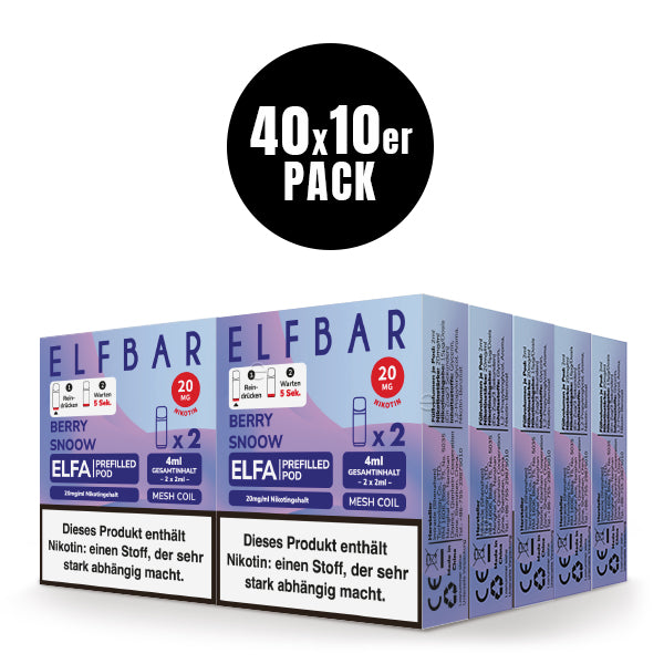 Elfbar Pods Elfa Blueberry Snow Elfbar