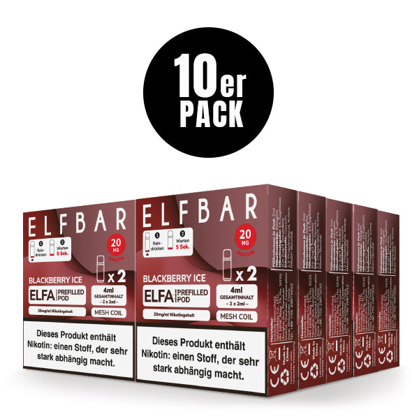 Elfbar Pods Elfa Blackberry Ice