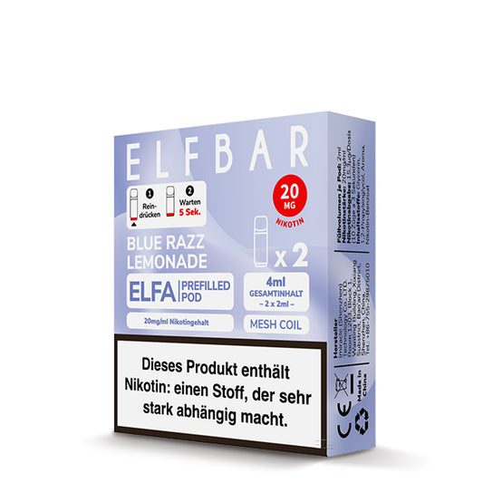 Elfbar Pods ELFA Blue Razz Lemonade