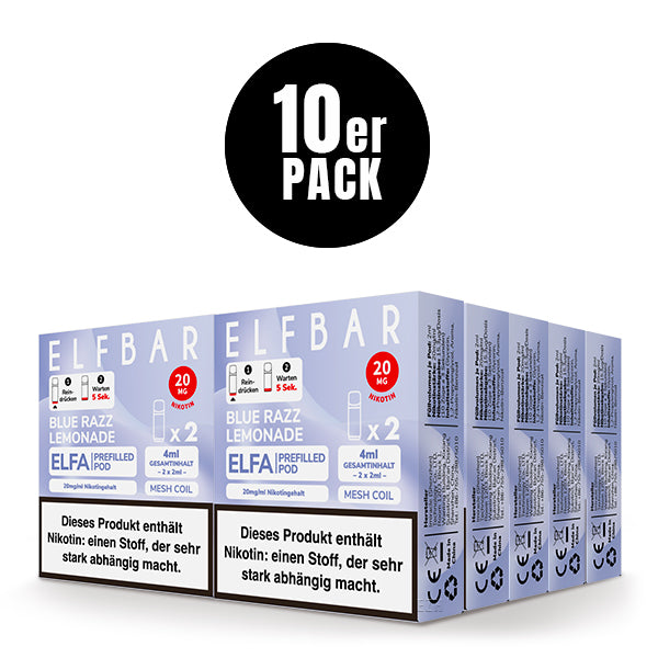 Elfbar Pods ELFA Blue Razz Lemonade
