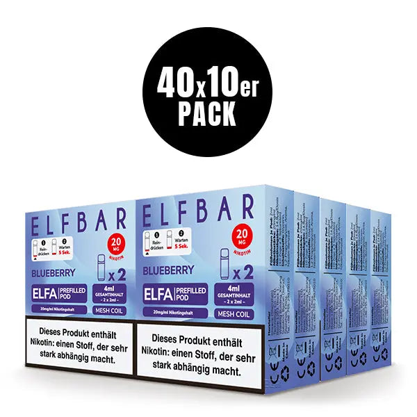 Elfbar Pods Elfa Blueberry Elfbar