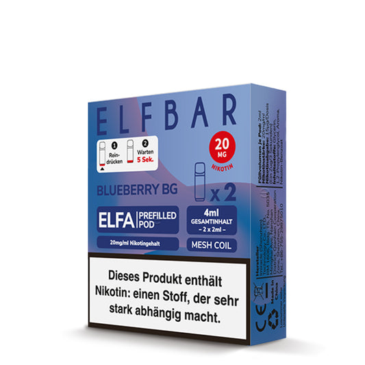 Elfbar Pods Elfa Blueberry BG