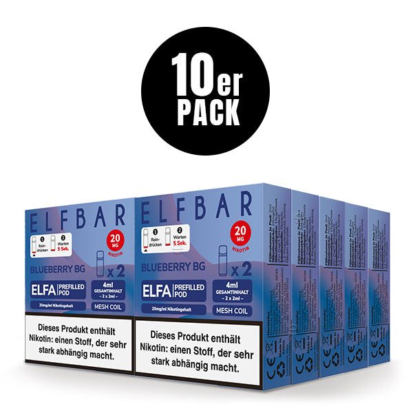 Elfbar Pods Elfa Blueberry BG