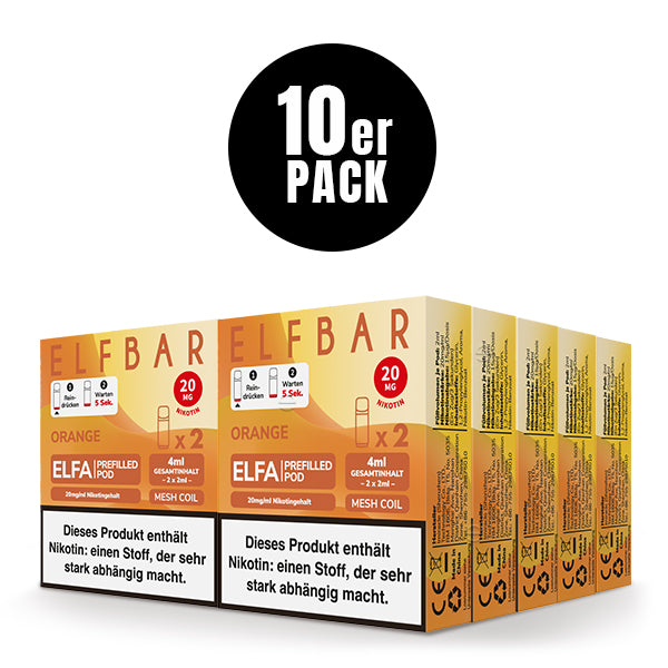Elfbar Pods ELFA Orange