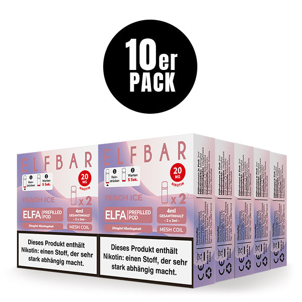Elfbar Pods ELFA Peach Ice Elfbar