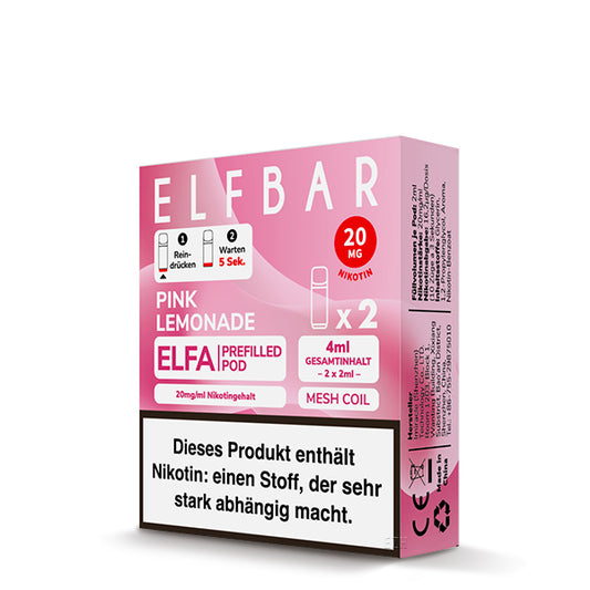 Elfbar Pods ELFA Pink Lemonade