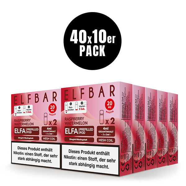 Elfbar Pods ELFA Raspberry Watermelon Elfbar