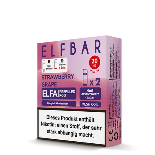 Elfbar Pods ELFA Strawberry Grape