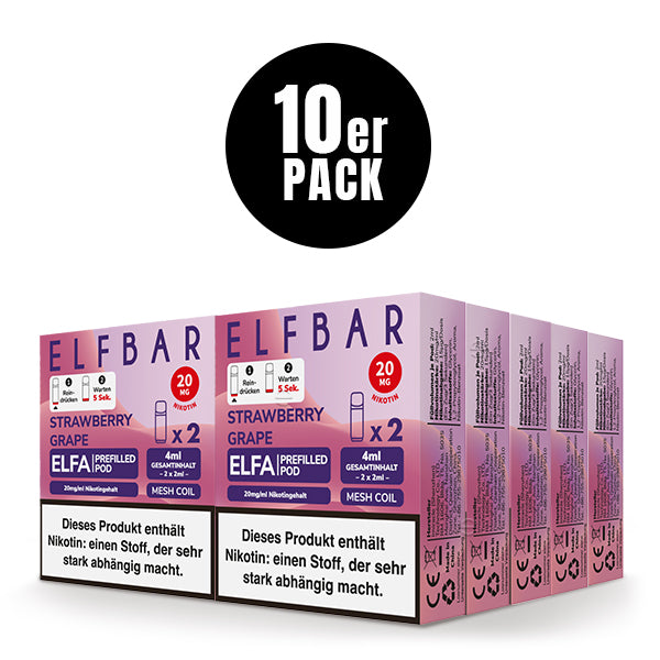 Elfbar Pods ELFA Strawberry Grape