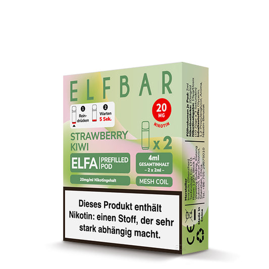 Elfbar ELFA Strawberry Kiwi Pods