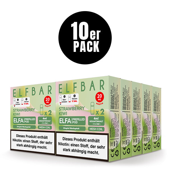 Elfbar ELFA Strawberry Kiwi Pods Elfbar