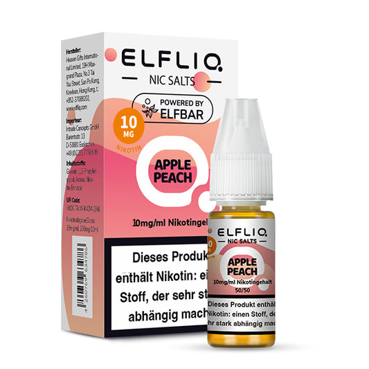 Elfbar ELFLIQ Apple Peach 10ml Liquid