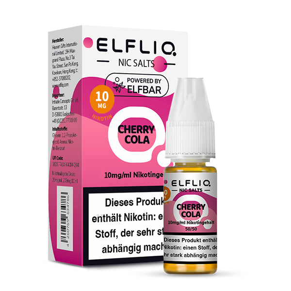 Elfbar ELFLIQ Cherry Cola 10ml Liquid