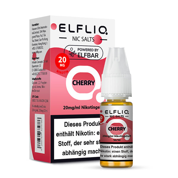 Elfbar ELFLIQ Cherry 10ml Liquid Elfbar