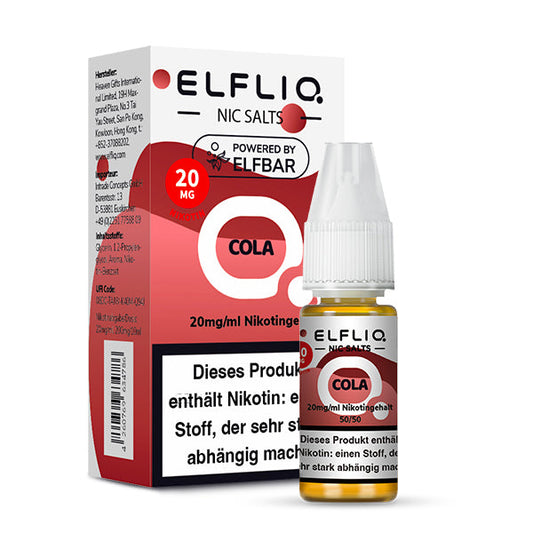 Elfbar ELFLIQ Cola 10ml Liquid Elfbar
