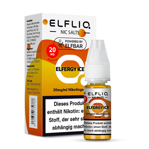 Elfbar ELFLIQ Elfergy Ice 10ml Liquid