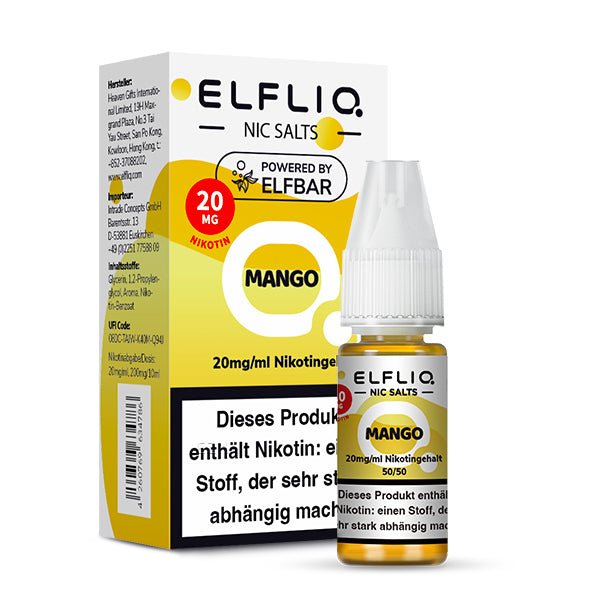 Elfbar ELFLIQ Mango Liquid 10ml