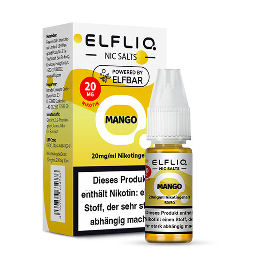 Elfbar ELFLIQ Mango Liquid 10ml