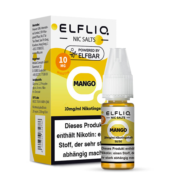 Elfbar ELFLIQ Mango Liquid 10ml