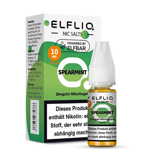 Elfbar ELFLIQ Spearmint 10ml Liquid