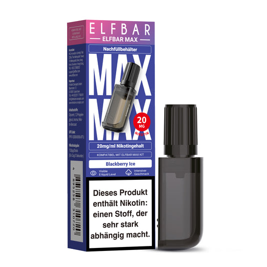 ELFBAR MAX Blackberry Ice Pod 10ml