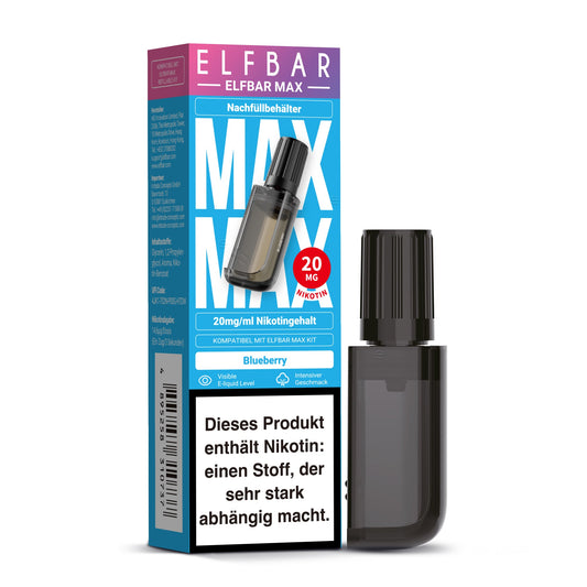 Elfbar Max Pod 6000 Blueberry 10ml Elfbar