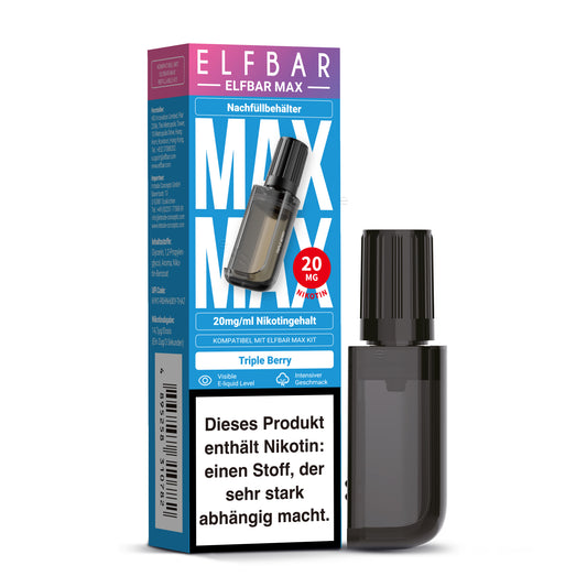 ELFBAR MAX 6000 Triple Berry Pod 10ml