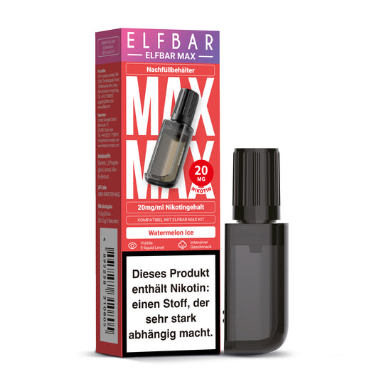 ELFBAR MAX 6000 Watermelon Ice Pod 10ml
