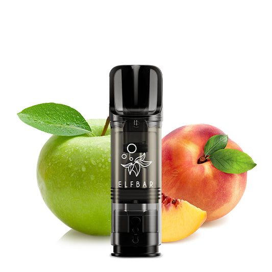 Elfbar Pods ohne Nikotin Apple Peach