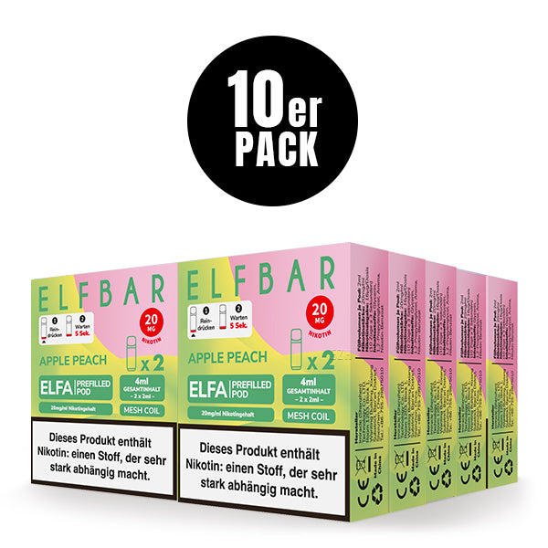 Elfbar Pod Elfa - Apple Peach