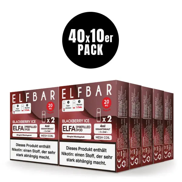 Elfbar Pods Elfa Blackberry Ice Elfbar