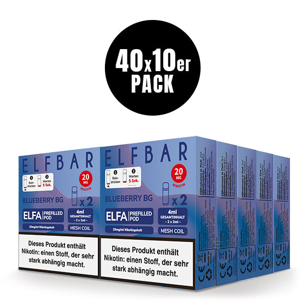Elfbar Pods Elfa Blueberry BG Elfbar