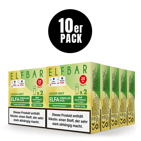 Elfbar Pods ELFA Lemon Mint