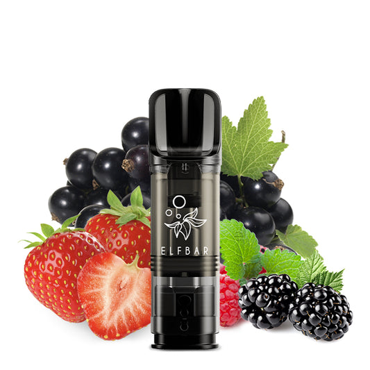 Elfbar Pods ohne Nikotin Mix Berries