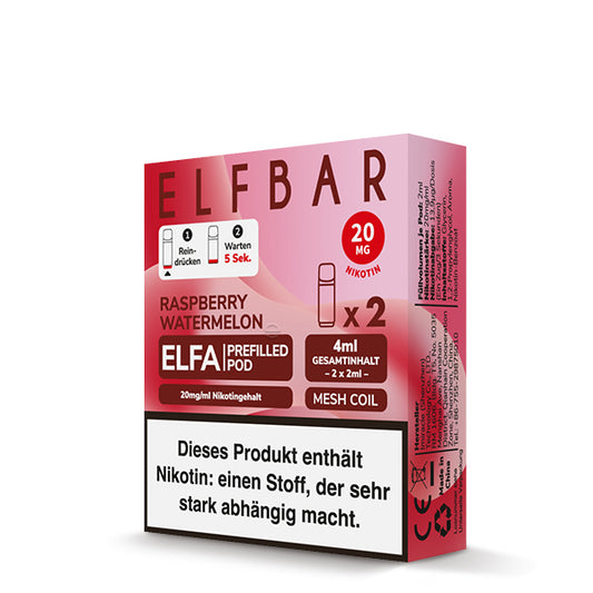 Elfbar Pods ELFA Raspberry Watermelon