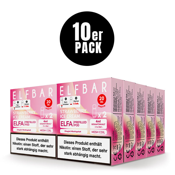 Elfbar ELFA Strawberry Ice Pods