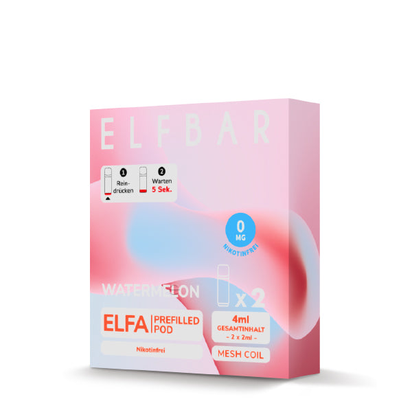 Elfbar Pods ELFA Watermelon ohne Nikotin