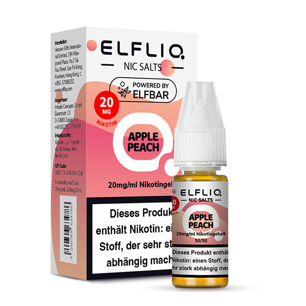 Elfbar ELFLIQ Apple Peach 10ml Liquid