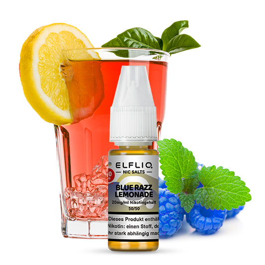 Elfbar ELFLIQ Blue Razz Lemonade 10ml Liquid