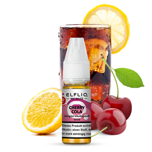 Elfbar ELFLIQ Cherry Cola 10ml Liquid