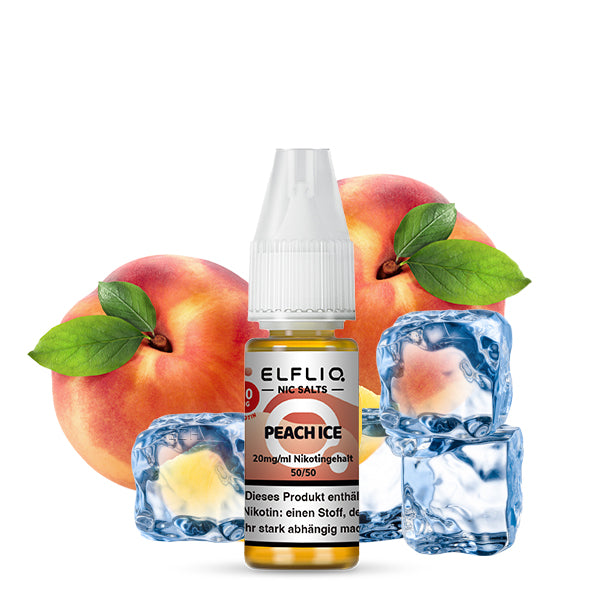 Elfbar ELFLIQ Peach Ice 10ml Liquid
