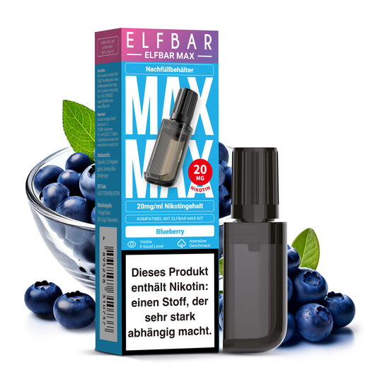 Elfbar Max Pod 6000 Blueberry 10ml