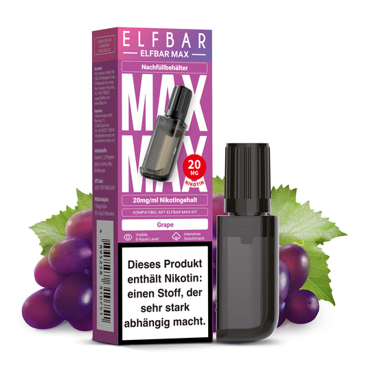 ELFBAR MAX 6000 Pod Grape 10ml