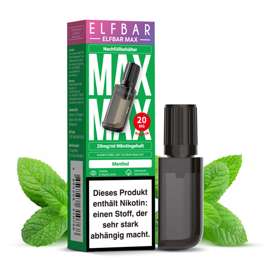 ELFBAR MAX 6000 Menthol Pod 10ml